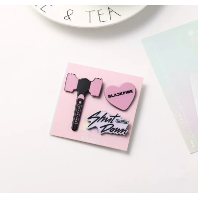 Набір з трьох значків к-поп Black Pink