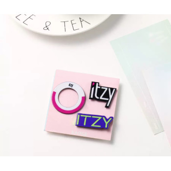 Набір з трьох значків к-поп Itzy