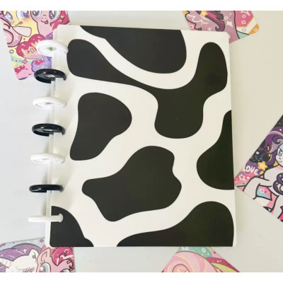 Біндер альбом для карток Чорно-білий (20 сторінок на 160 карт)