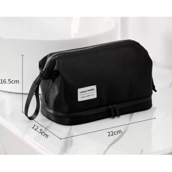 Універсальна дорожня косметичка Чорна