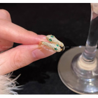 Каблучка з кристалами 