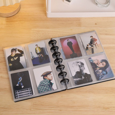 Біндер альбом для карток М'ятний (20 сторінок на 160 карт)