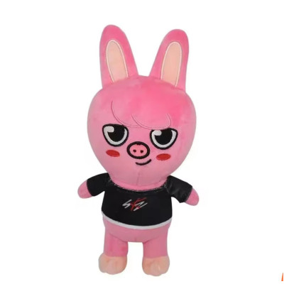 М'яка іграшка 20 см SKZOO Stray Kids Мінхо (Зайчик)