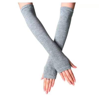 Мітенки щільні Світло сірі