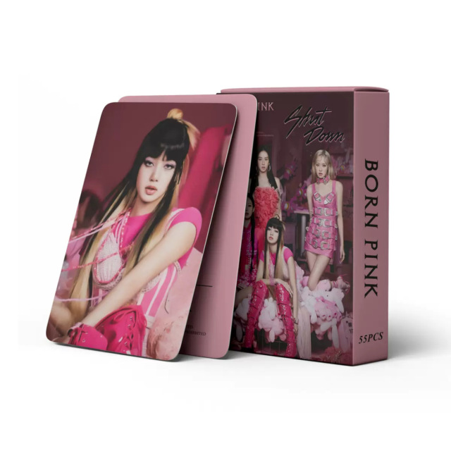 Набір карток к-поп k-pop BlackPink Блек Пінк