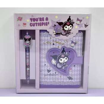 Набір для дівчат Щоденник та ручка Куромі