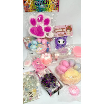 Таба Лапки, Куромі, Гелевий ведмедик, Орео Набір Сквіш