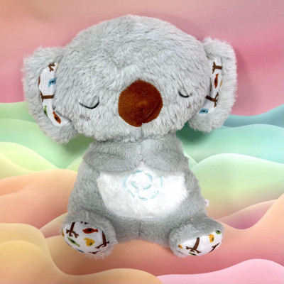 Дихаюча іграшка для солодкого сну Коала Сіра