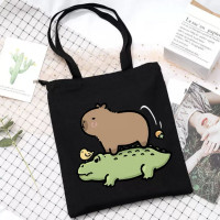 Шоппер Капібара з крокодилом