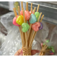 Шпажки для декору Серденька глазур (50шт)