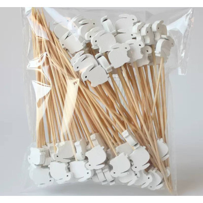 Шпажки для декору Кролики (50шт)