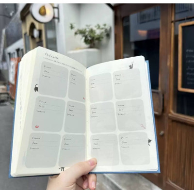 Блокнот з котиками Пісочний