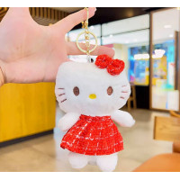 М'який брелок-іграшка «Кітті» Червона