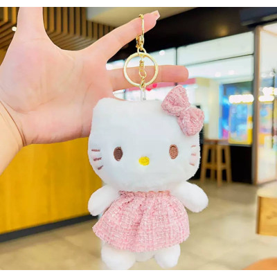М'який брелок-іграшка «Кітті» Рожева