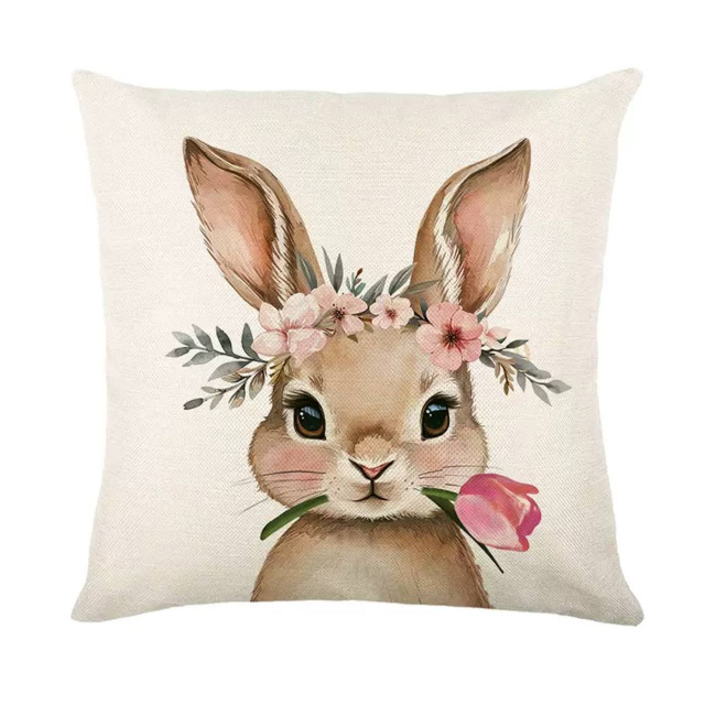 Декоративна наволочка Кролик 45×45 см