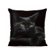 Декоративна наволочка Чорний Кіт 45×45 см