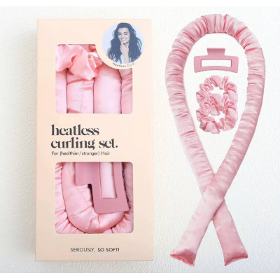 Набір для створення локонів Рожевий (3 в 1)