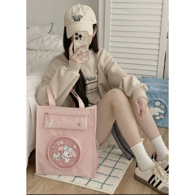 Сумка-шопер з кишенькою Мелоді