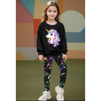 Дитячий костюм Єдиноріг (Світшот+Лосини)