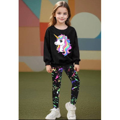 Дитячий костюм Єдиноріг (Світшот+Лосини)