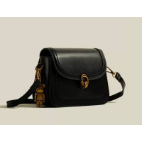 Жіноча кросбоді-сумка з ведмедиком Чорна