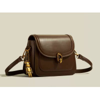 Жіноча кросбоді-сумка з ведмедиком Коричнева