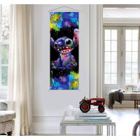 Постер Стіч 25х75см