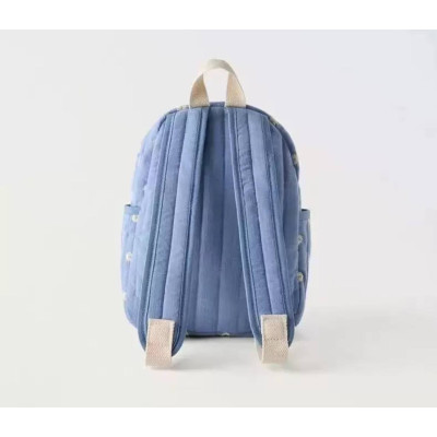 Рюкзак дитячий Блакитний з ромашками