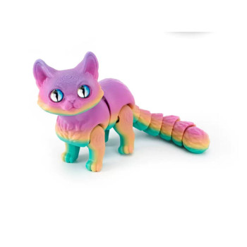 Іграшка 3D антистрес Котик Райдужний