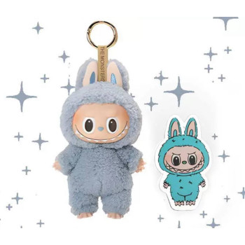 Фігурка брелок Лабубу (Labubu) Блакитний