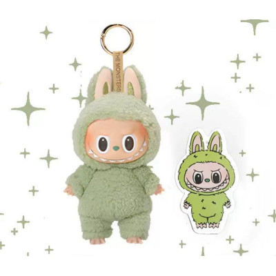 Фігурка брелок Лабубу (Labubu) Зелений