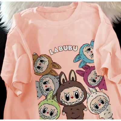 Футболка з Лабубу (Labubu) Рожева