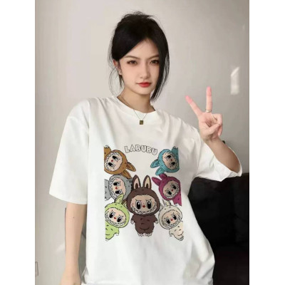 Футболка з Лабубу (Labubu) Біла