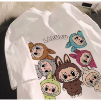 Футболка з Лабубу (Labubu) Біла