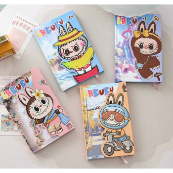 Блокнот з кольоровими сторінками Лабубу (Labubu)