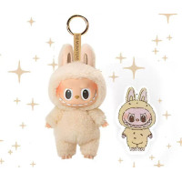 Фігурка брелок Лабубу (Labubu) Молочний