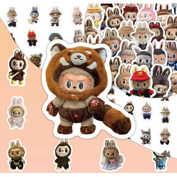 Набір наліпок Лабубу (Labubu) 60шт.