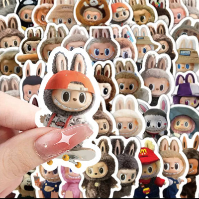 Набір наліпок Лабубу (Labubu) 60шт.