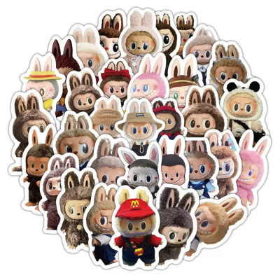 Набір наліпок Лабубу (Labubu) 60шт.