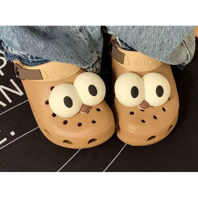 Джибітси у вигляді Очей з носиком для Crocs