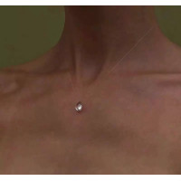 Кулон з підвіскою Крапля