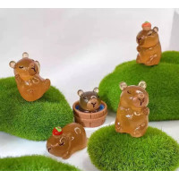 Набір фігурок капібар (5 шт)