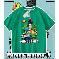 Дитяча футболка Minecraft Зелена