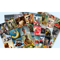 Набір наліпок Італійські тварини Brainrot Меми з тік-току