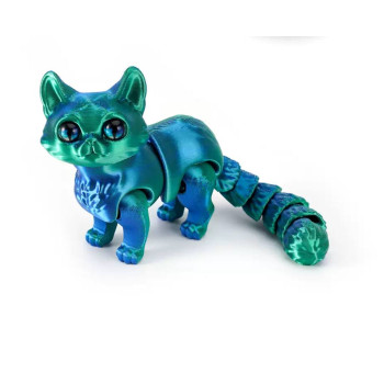 Іграшка 3D антистрес Котик Лазуровий