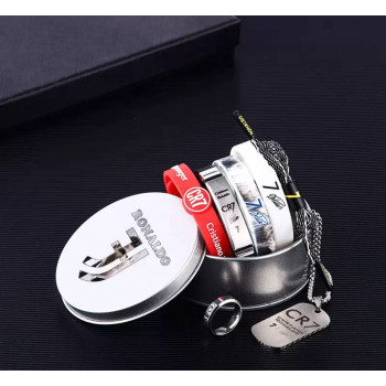 Набір аксесуарів Роналду (браслети, жетон, каблучка)