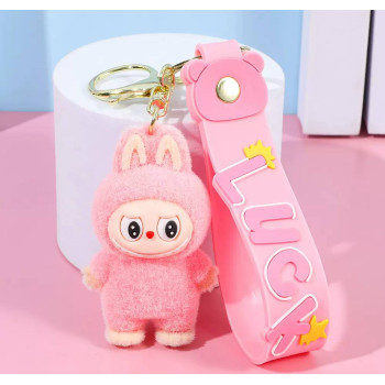 Брелок Лабубу Labubu Рожевий