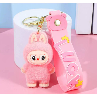 Брелок Лабубу Labubu Рожевий