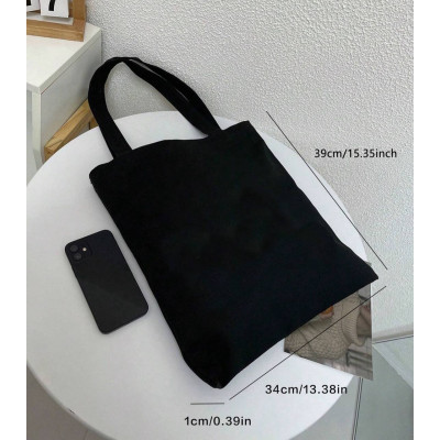 Сумка-шопер Лабубу Labubu Чорна