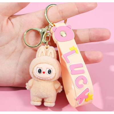 Брелок Лабубу Labubu Бежевий